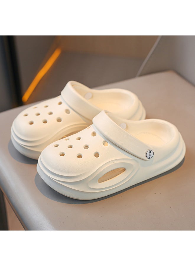 Boys' Slippers Summer New Style Kids' Clogs For Older Children, Non-slip Indoor Bath Sandals For Boys, Beach Sandals