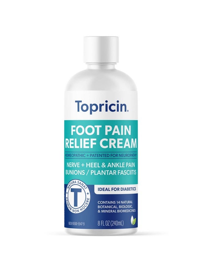 Topricin Foot Pain Relief Cream (8 Oz)  - Image 1