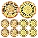 WinnerWhy 10 Pcs Firefighter Coins Fire Prayer Coin Fireman Rescue Department First in Last Out Commemorative Coins for Firefighters Men Fireman Valentines Day Challenge Coin Badge Gifts - Image 2
