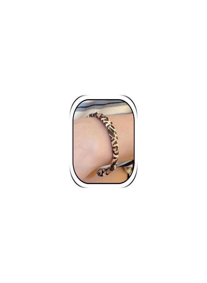 72ore Leopard Print Bracelet for Women Stylish Leopard Bangle Cuff Bracelets Fashion Jewelry Gift Accessories - Image 1