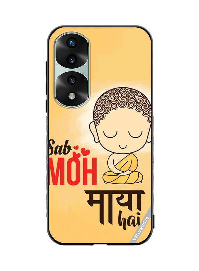 VR CREATIVE Protective Case Cover For Honor 70 Pro plus Sab Moh Maya Hai Design Multicolour - Image 1