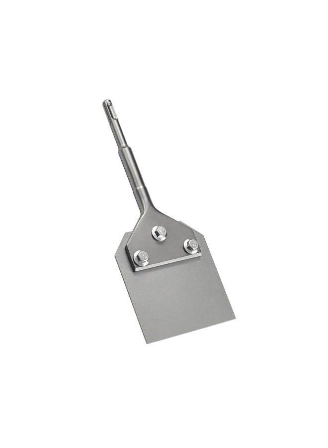 SPKLINE 4 Inch Wide SDS-Plus Floor Scraper Tile & Thinset Scaling Chisel SDS-Plus Shank 4" x 10" Thinset Scraper Adhesives Remover Wall Scraper Works with SDS-Plus Rotary Hammers and Chipping Hammer Drills - Image 1