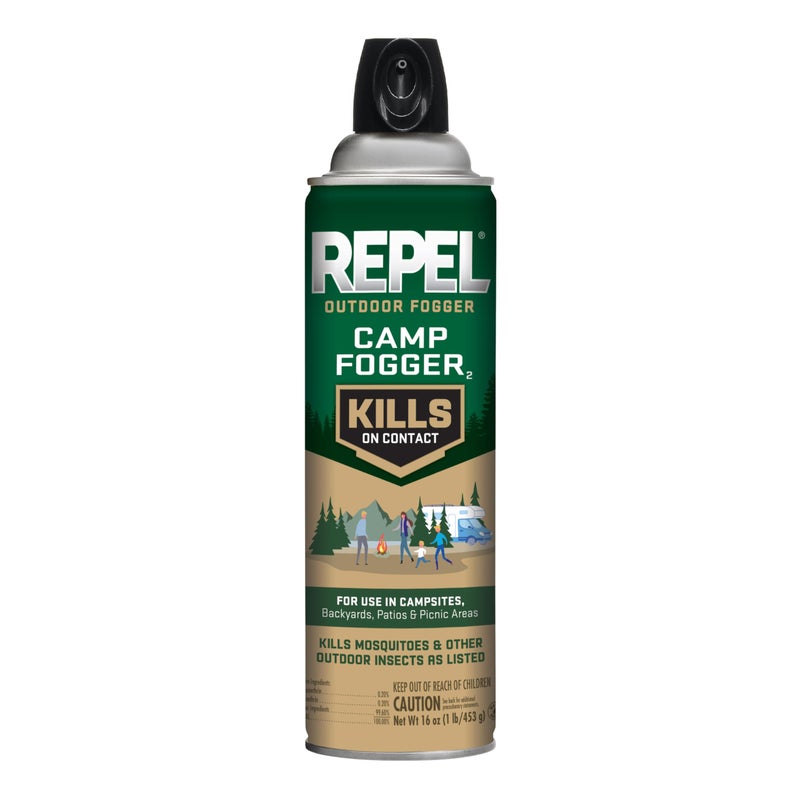 repel رذاذ طارد الحشرات الخارجي 16 أونصة، يقتل البعوض - Image 1