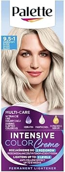 صبغة شعر دائمة من شوارزكوف باليت كريمة لون مكثفة مع قناع لجميع أنواع الشعر C9 بلاتين فضي