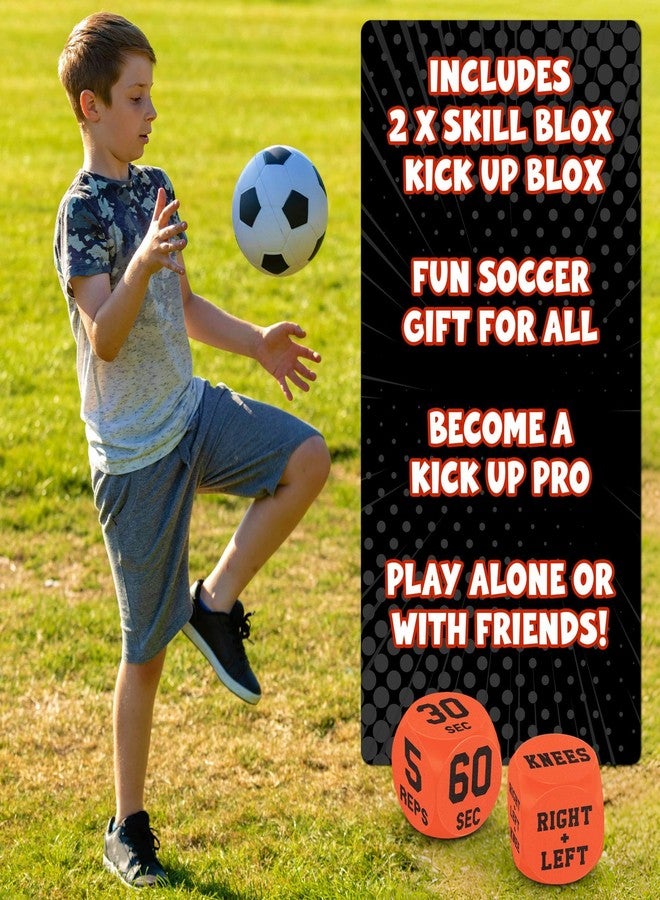 Qumic Soccer Gifts for Boys 8-12 - 2PCS Soccer Training Equipment Dice Games Cool Soccers Toys Stuff and Accessories for Teenage Boys Girls 8-12-14-16, Sports Gifts for Birthday & Stocking Stuffers - Image 4