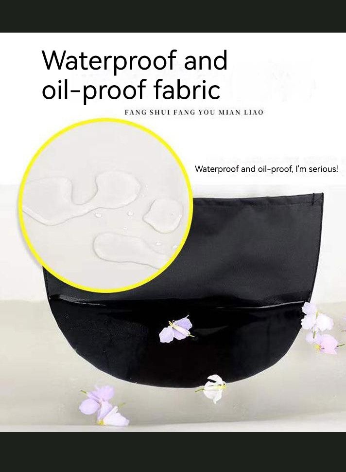 2-Piece Apron Set, Women's Waterproof Apron Set, with Pockets and Adjustable Cooking Apron Kitchen Apron for Baking and Home Cleaning. - Image 5