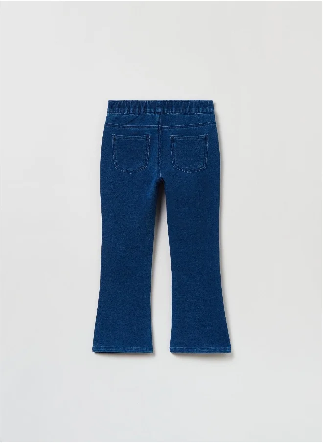 Ovs Ovs Girls Elasticated Waist Flare Leg Jegging