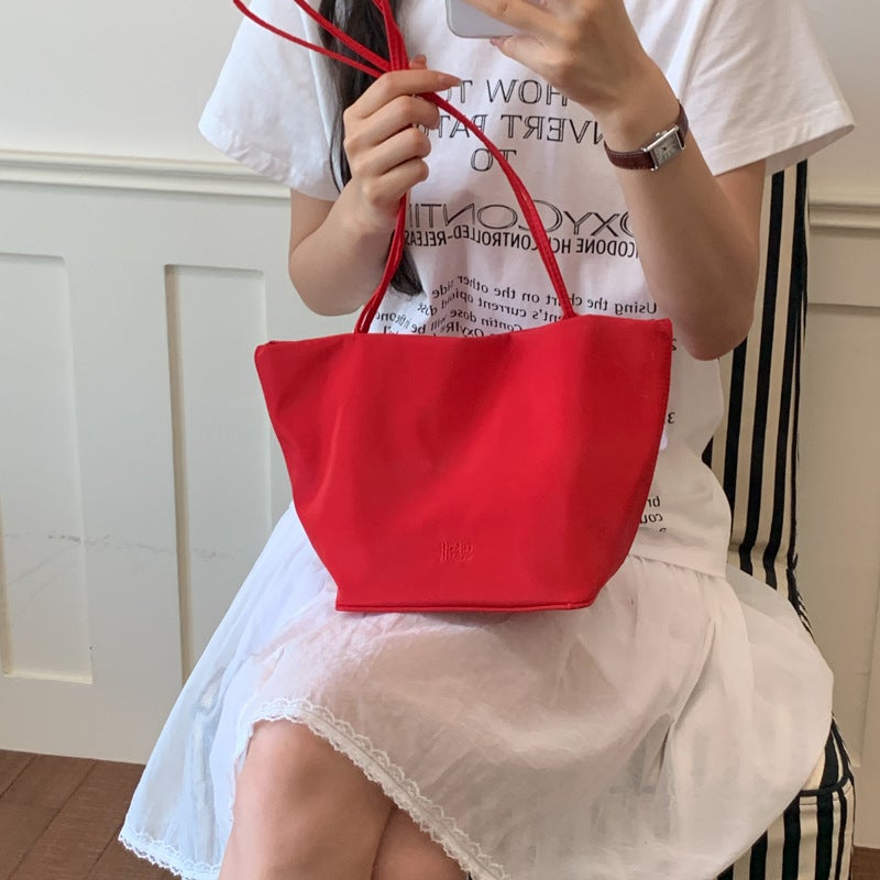 Women's Nylon Tote Shoulder Bag - Image 3