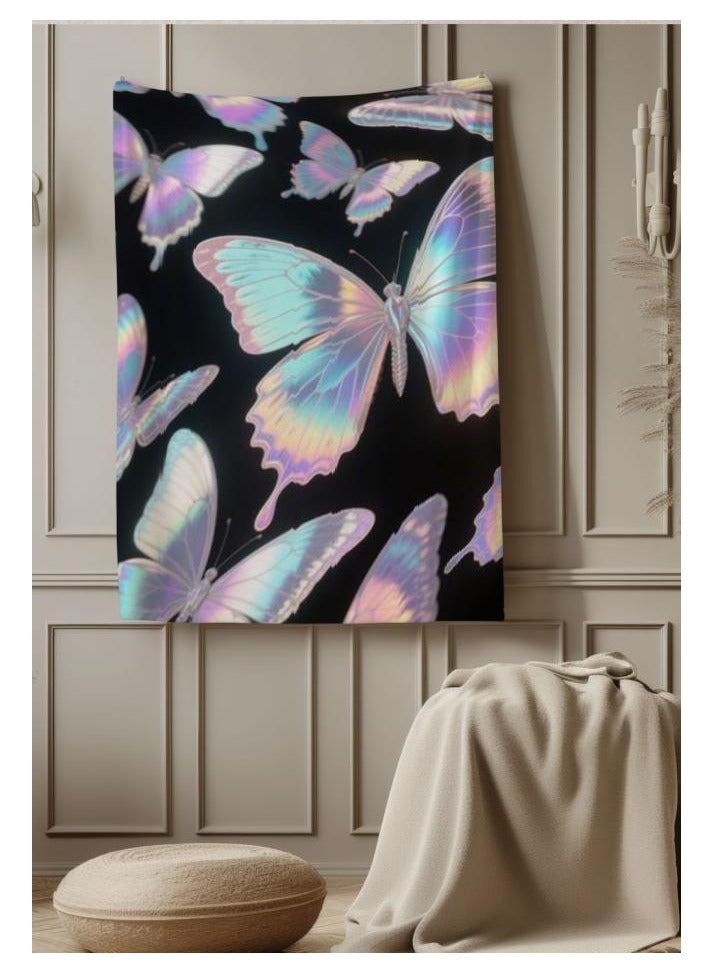 عام بطانية رقيقة من الفانيلا (دافئة ومريحة، ومناسبة للنوم واستخدام الألعاب وإزالة الغبار ومقاومة للرمل) 150 سم * 200 سم - 143 - Image 4