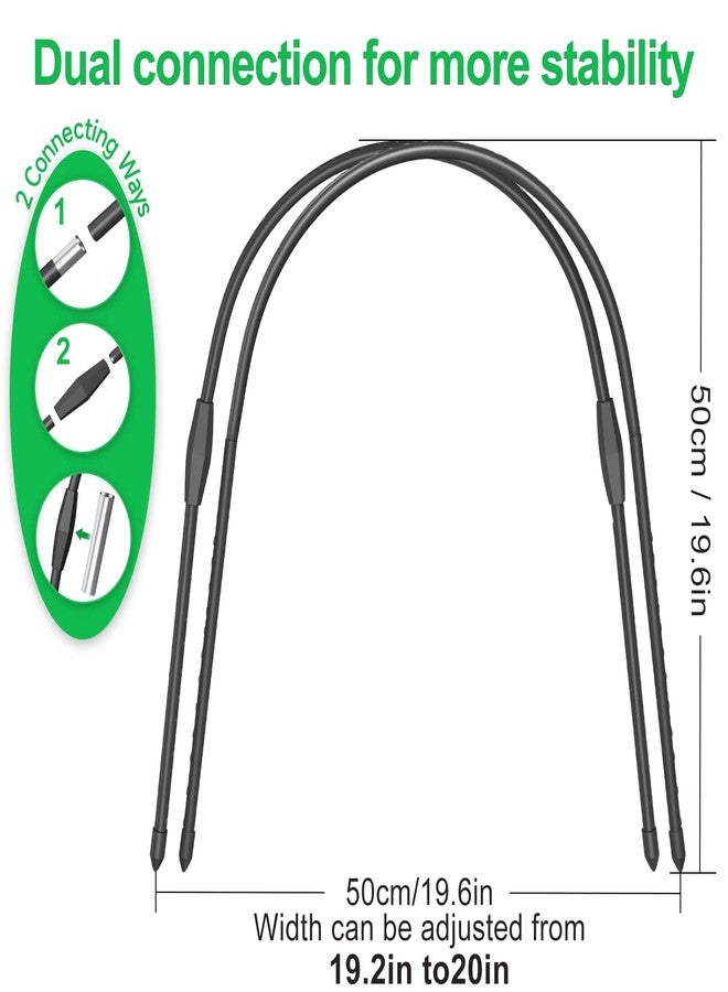 FOTMISHU دفيئة FOTMISHU مكونة من 8 قطع (20.5 بوصة × 19.6 بوصة (8 قطع)) - Image 2