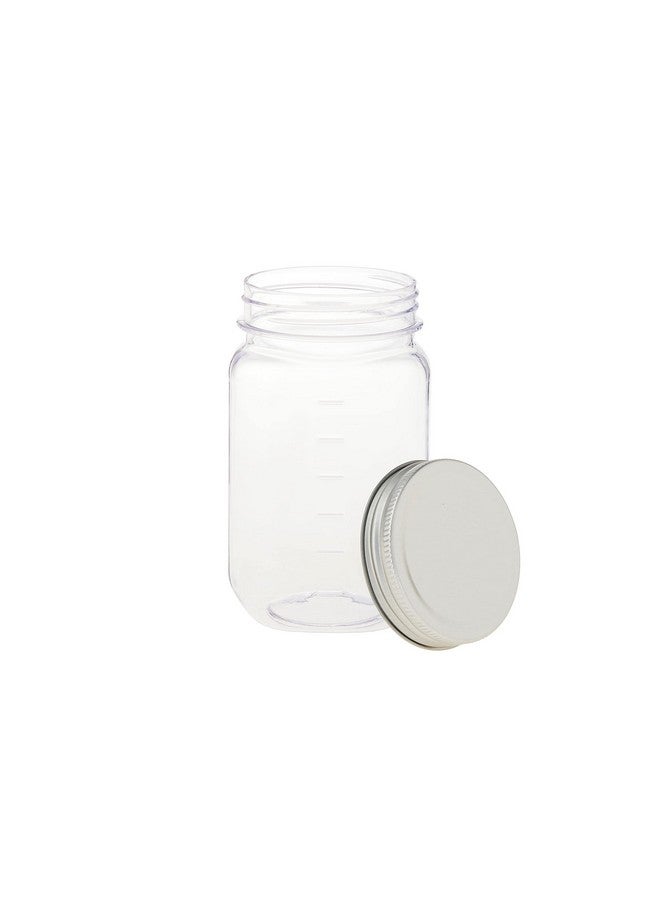 Celebrate It Craft Smart MICHAELS 16oz. Plastic Mason Jars by Celebrate It™, 3ct. - Image 4