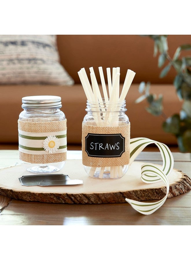 Celebrate It Craft Smart MICHAELS 16oz. Plastic Mason Jars by Celebrate It™, 3ct. - Image 2