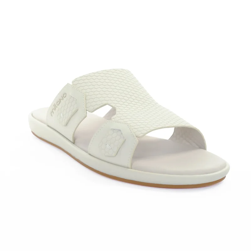ميلانو Zian Mens Sandals-Ivory