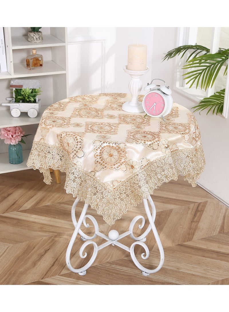 EBMINI New Round Table Lace Tablecloth 