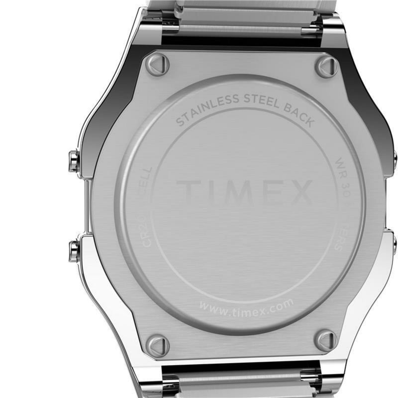 TIMEX ساعة تيمكس الرقمية الكلاسيكية للرجال 34 مم - Image 4