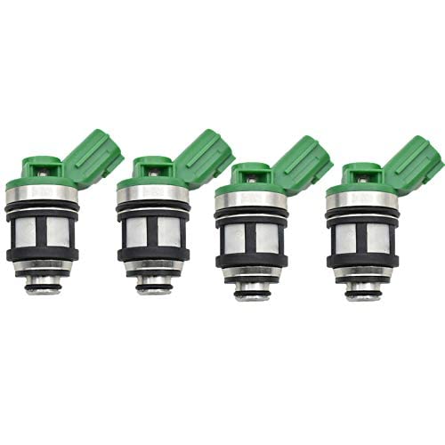 WOWAUTO 166001S700 84218125 Set of 4 Fuel Injectors Replace for 19962004 NISSAN Pickup Frontier Xterra 24L JS4D2 - Image 1
