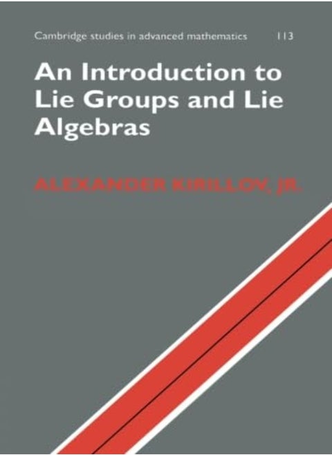 An Introduction To Lie Groups And Lie Algebras