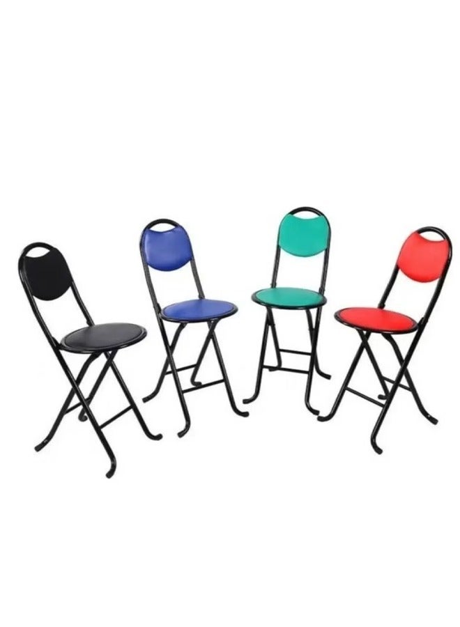 Randomly Assorted Multi-color Camping Prayer Folding Chair - Image 1