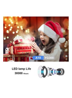 Generic 1080P Mini Projector Portable USB Mobile Phone Projector for iPhone, HDMI port compatible with laptop/Game host/TV box/U Disk  - Image 3