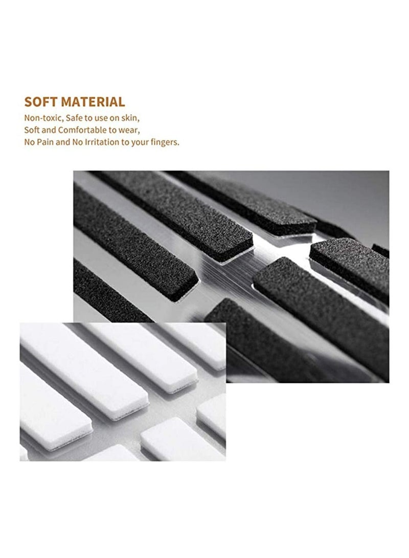 SYOSI Invisible Ring Size Adjuster 3 Sheets for Loose Rings, Ring Sizer for Fixing Wide Rings, Jewelry Ring Guard Ring Smaller Spacer Loose Ring Tightener Ring Multi-Size Ring Sizer - Image 3