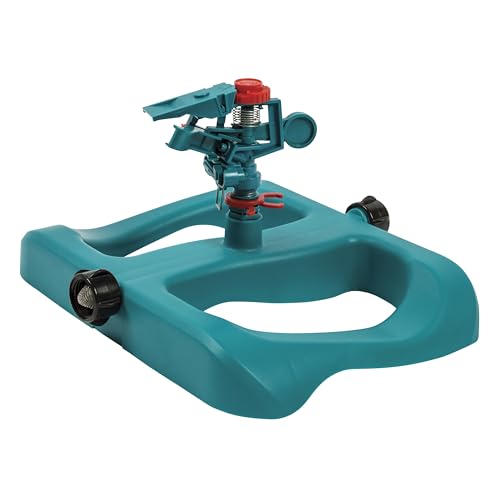 Gilmour Light Duty Circular Impact Sprinkler with Sled Base, Rotating Sprinkler Head with Adjustable Spray Pattern, Lawn Sprinkler for Large Area Coverage - Image 1