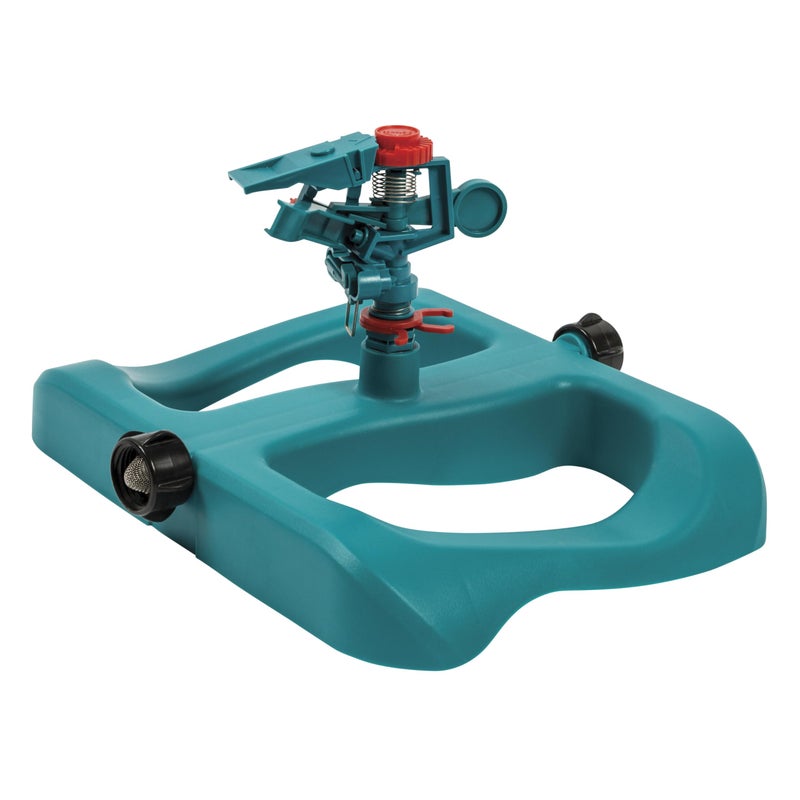 Gilmour Light Duty Circular Impact Sprinkler with Sled Base, Rotating Sprinkler Head with Adjustable Spray Pattern, Lawn Sprinkler for Large Area Coverage - Image 4
