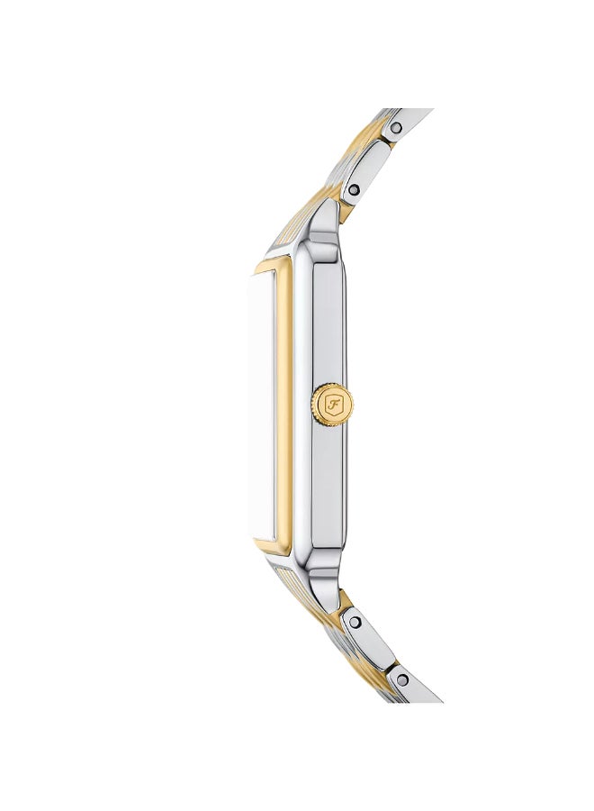 FOSSIL Women Raquel Sun Moon Multifunction Two-Tone Stainless Steel Watch - Image 4