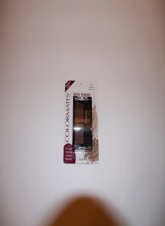 Colormates Brow Powder Dark & Medium Brown 61632