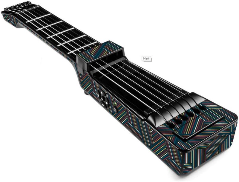 MightySkins Skin Compatible with Jamstik+ Portable SmartGuitar - Triangle Stripes | Protective, Durable, and Unique Vinyl Decal wrap Cover | Easy to Apply, Remove, and Change Styles | Made in The USA