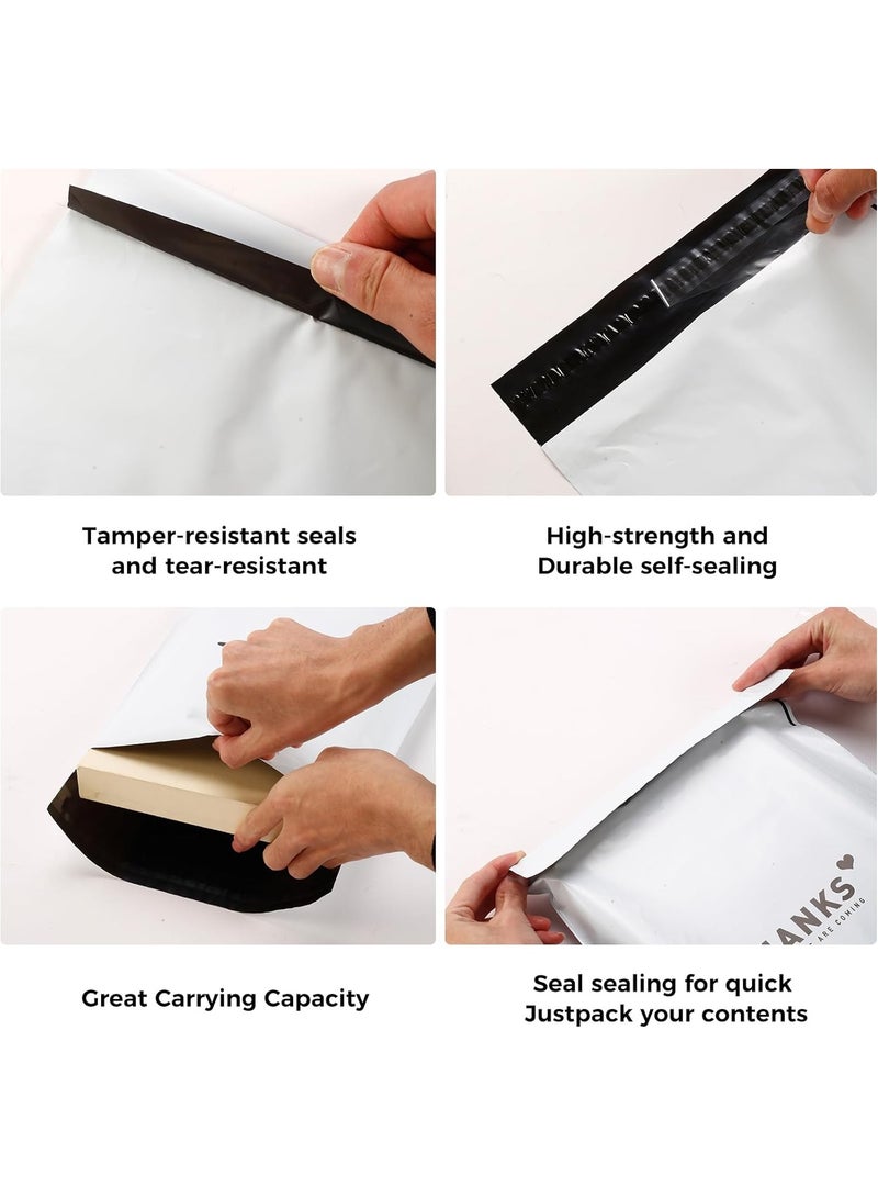 Poly Mailers 25x35CM 100 Pcs Shipping Bags for Clothing Mailing Bags with Strong Self-sealing Adhesive Waterproof and Tear-Proof Shipping Bags - Image 3