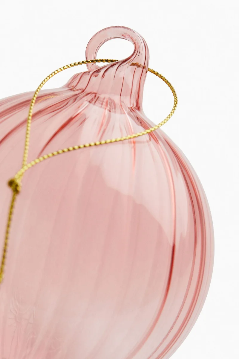 H&M Glass bauble