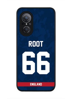 Stylizedd Rugged Black Edge Case for Huawei Nova 9 SE , Slim fit Soft Case Flexible Rubber Edges Thin Cover - Player Name - Joe Root, Jersey Number- 66  - Image 1