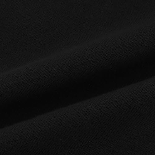 GLEAMING GRAIN Kids Turtleneck Sweaters Pullover Kids Toddler Long Sleeve Lapel Sweater Cotton Boys and Girls 3-10 Years Black - Image 4