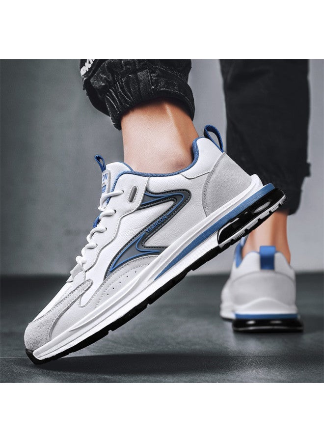 یاركون أحذية رجالية، سنيكرز جلدية للربيع والخريف، أحذية كاجوال بأسلوب ريترو، أحذية سفر للرجال، أحذية متعددة الاستخدامات، أحذية ركض للرجال - Image 5