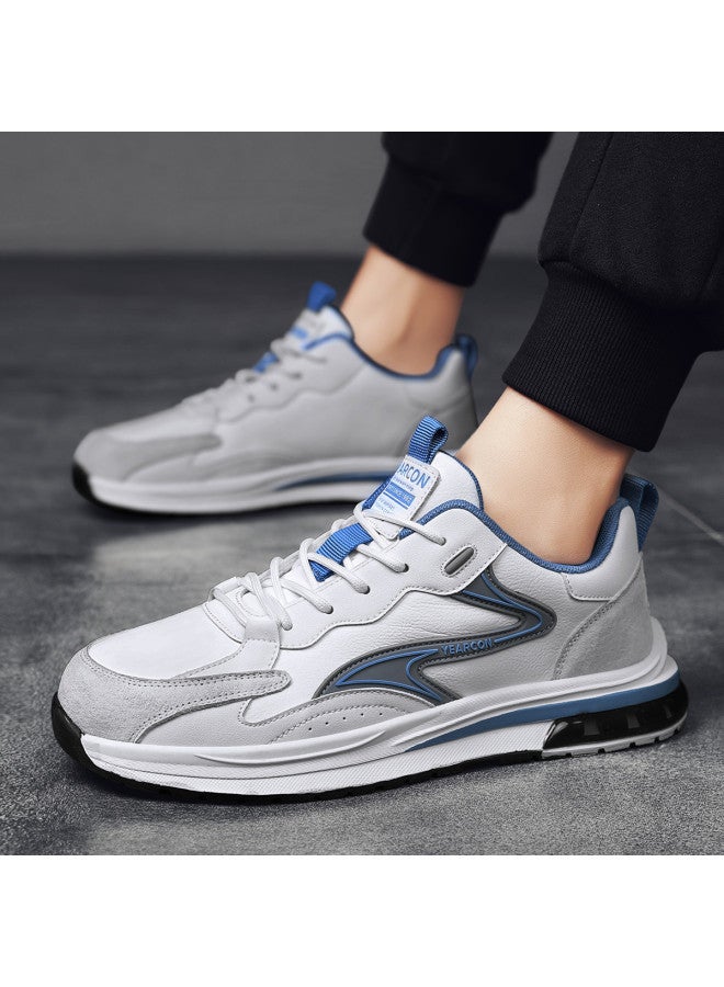 یاركون أحذية رجالية، سنيكرز جلدية للربيع والخريف، أحذية كاجوال بأسلوب ريترو، أحذية سفر للرجال، أحذية متعددة الاستخدامات، أحذية ركض للرجال - Image 3