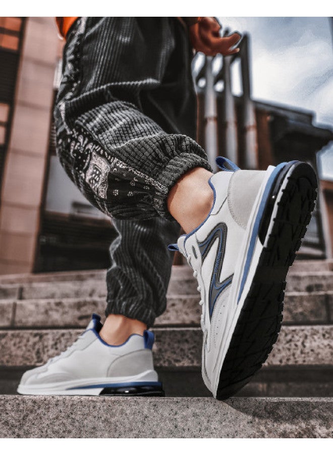 یاركون أحذية رجالية، سنيكرز جلدية للربيع والخريف، أحذية كاجوال بأسلوب ريترو، أحذية سفر للرجال، أحذية متعددة الاستخدامات، أحذية ركض للرجال - Image 1