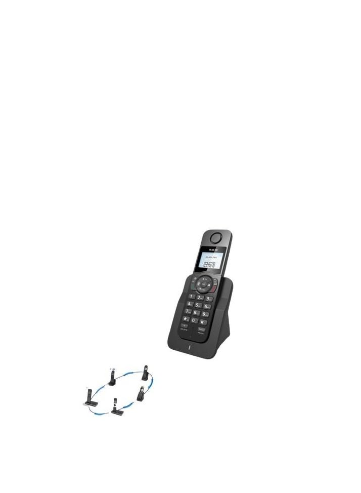 D1005 Cordless Telephone - Black