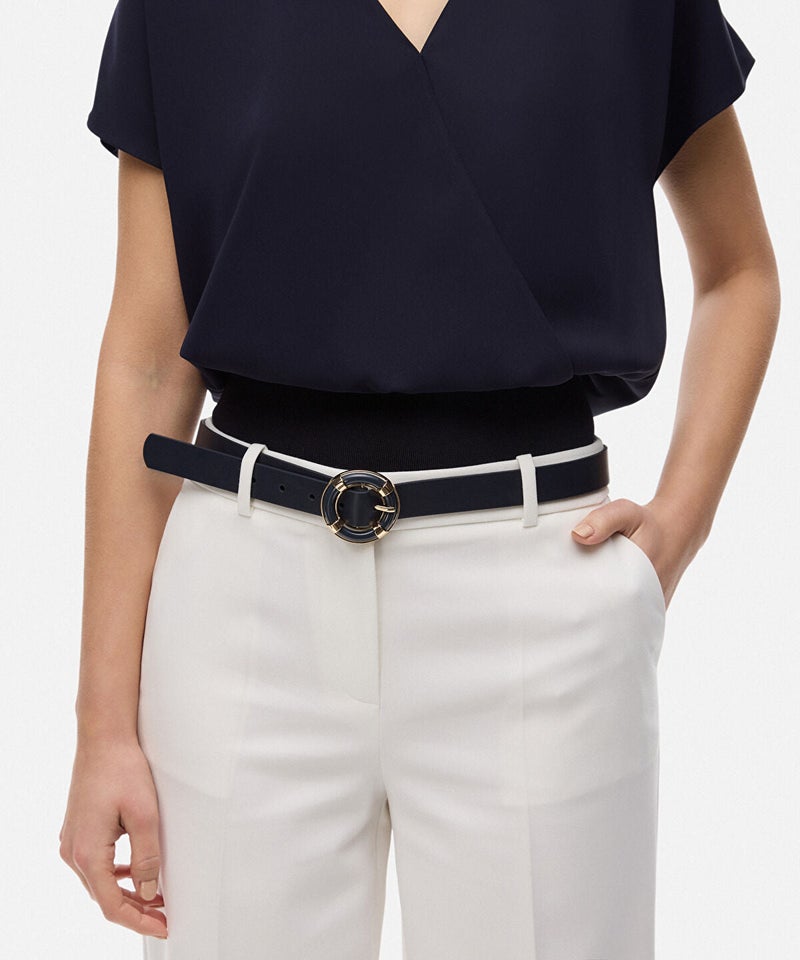 Ipekyol Combined Buckle Belt - Image 2