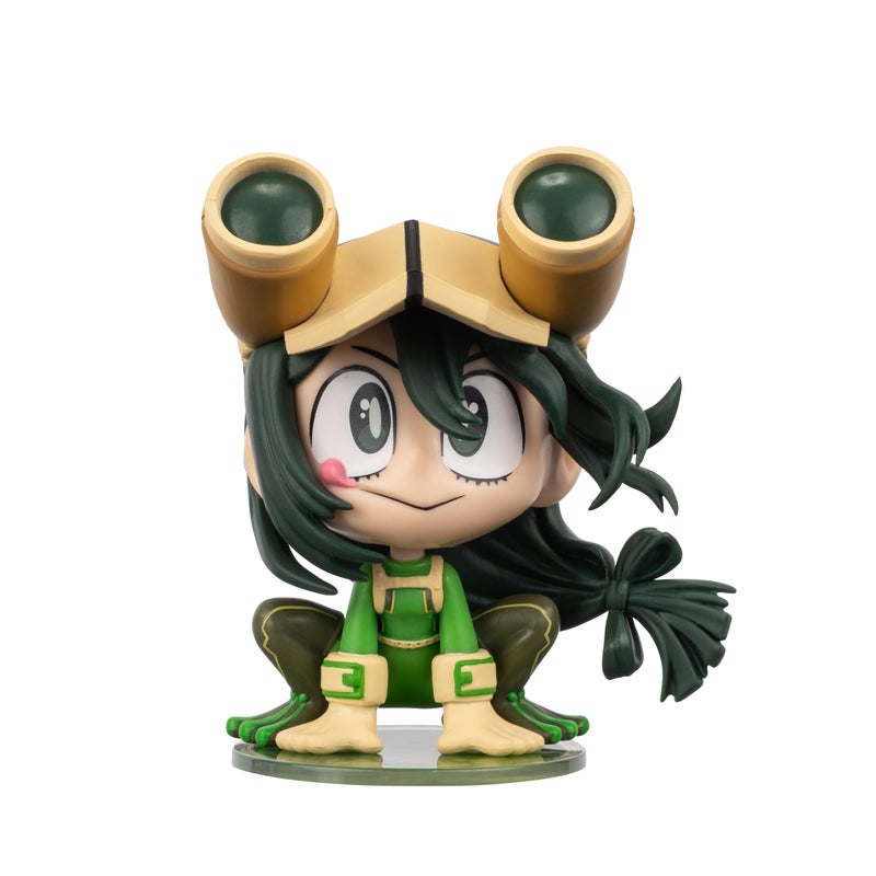 Total Anime Tsuyu Asui Kawaii 4Inch Scale Articulated MiniFigure with Display Base - Image 3