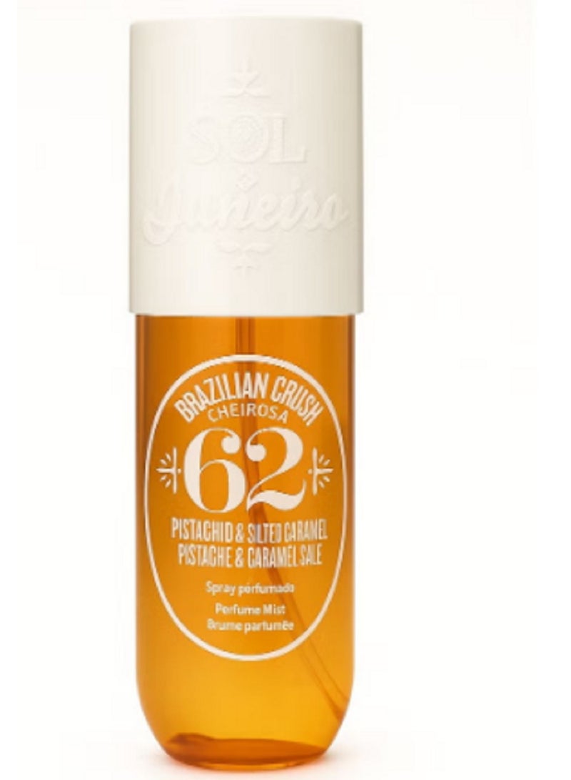 سول دي جانيرو عطر سول دي جانيرو البرازيلي كراش شيروزا ٦٢ للشعر والجسم - ٩٠ مل | عطر دافئ برائحة الفستق والكراميل المملح والفانيليا | خفيف وطويل الأمد للنساء والرجال الارجينال - Image 1