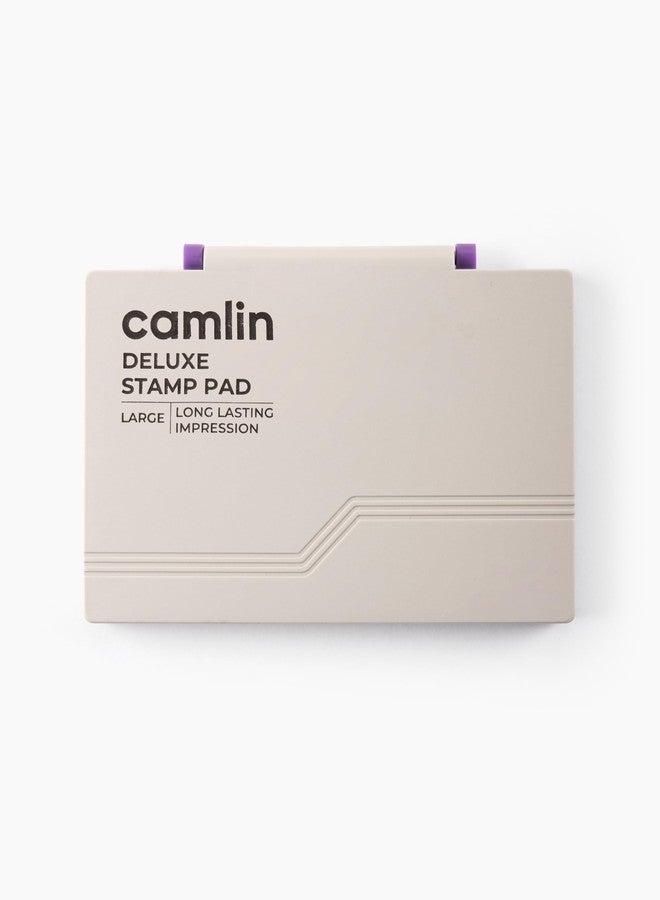 Camlin Kokuyo Plastic Stamp Pad, Violet - Image 1