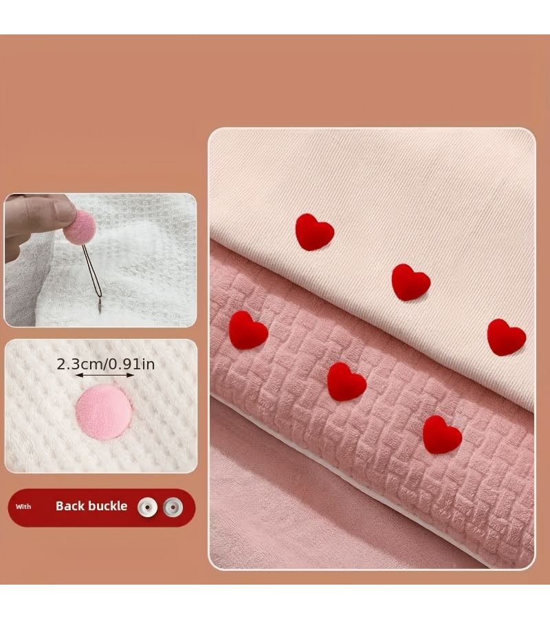 8 Pcs Blue Non Slip Quilt Heart Fixers Household Bed Sheet Corner Clips Holiday Home Decorations - Image 4