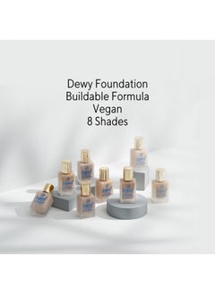 W7 W7 Legend Foundation - Creamy Liquid Foundation for Poreless, Semi-Matte Medium Coverage - 28ml (Fresh Beige)  - Image 2