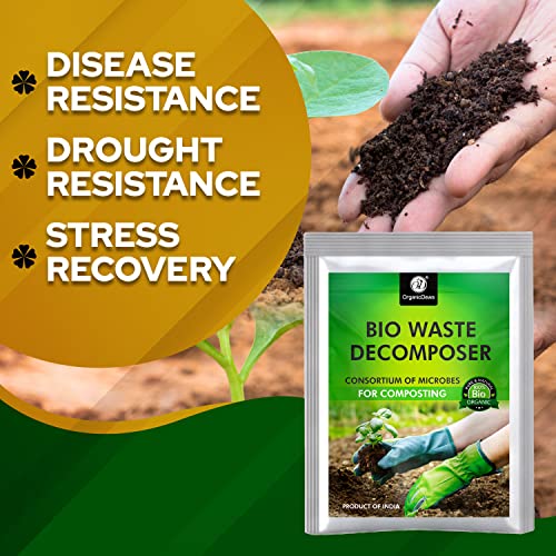 OrganicDews محلل نفايات حيوية عضوية (1 Kg) - مصل ميكروبي لتسريع تحلل نفايات المطبخ العضوية إلى سماد 1 Kg - Image 5