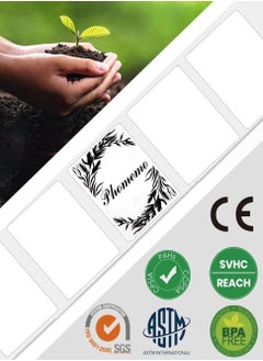 phomemo 1 Rolls M120/M110/M110S/M200/M220 Thermal Paper 1.57'' x 1.18''(40x30mm), Phomemo Multipurpose Barcode/FNSKU/FBA Labels, 230Labels/Roll, Black on White  - Image 5