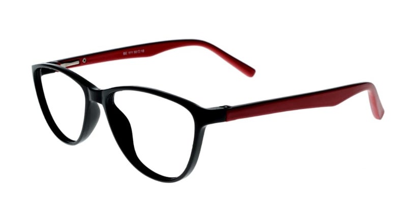 Lens + Lensplus Cateye Shape TR Full Rim Eyeglasses with Lightweight Unisex Eyewear for Men & Women | Stylish Computer & Daily Use Frame - Image 4