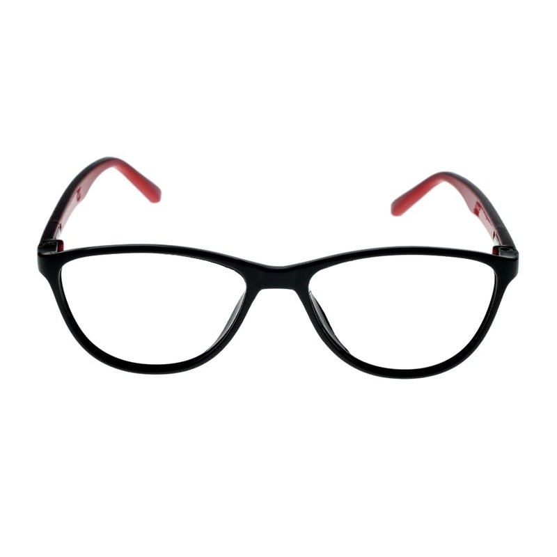 Lens + Lensplus Cateye Shape TR Full Rim Eyeglasses with Lightweight Unisex Eyewear for Men & Women | Stylish Computer & Daily Use Frame - Image 1