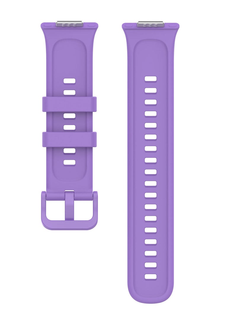 Soft Silicone Strap Replacement Bands For Huawei Watch Fit 2 - Purple - Image 5