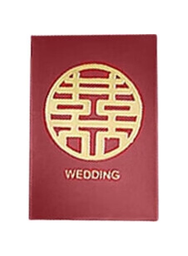 Gasco Small Red Envelopes [50 Pieces], Wedding Gift Money Envelopes, Mini Red Envelopes For Wedding, Small Size For Door Stopper, Money-Luck Envelopes - Image 3