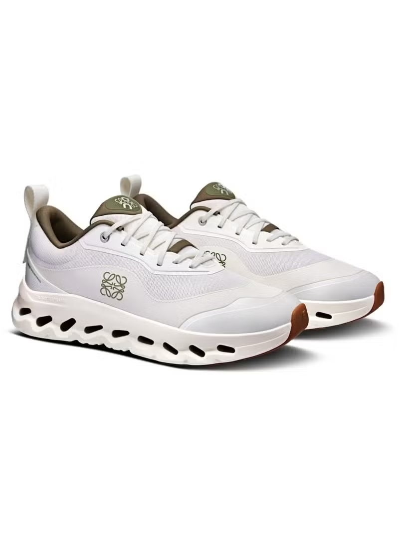 On Cloudtilt 2 × Loewe – White/Khaki Premium Lifestyle Sneakers | Comfort & Modern Design - Image 2